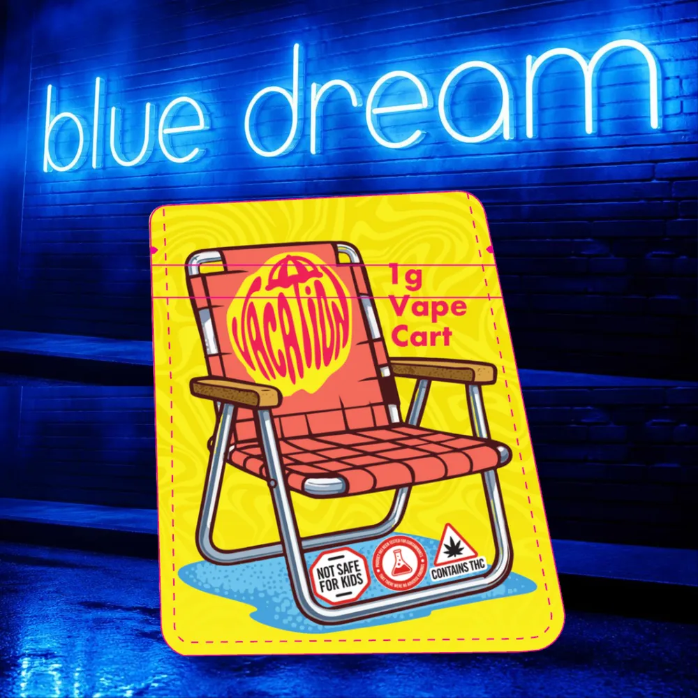 Blue Dream Oil Cartridge by Vacation, vape