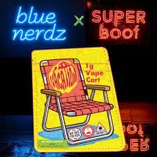 Blue NRDZ X Super Boof Oil Cartridge by Vacation