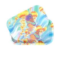 "Drifting" Large Rolling Tray w/ Magnetic Cover by ZZZ's Collective, accessory