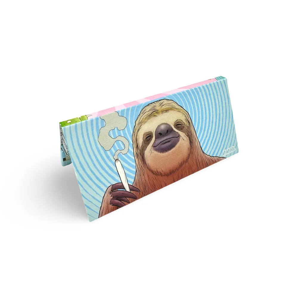"Samuel the Sloth" King Size Slim Papers + Tips by ZZZ's Collective, accessory