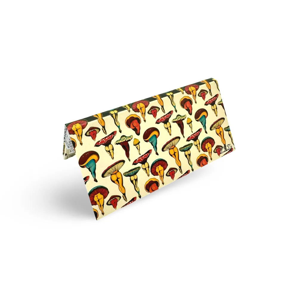 "Shroom Booties" King Size Slim Papers + Tips by ZZZ's Collective, accessory