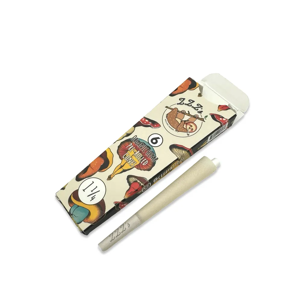 "Shroom Booties" 1 " Cones by ZZZ's Rolling Paper Company, accessory