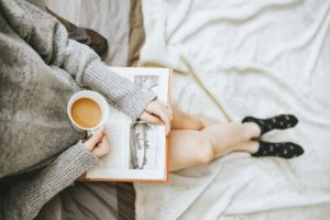 coffee and a book