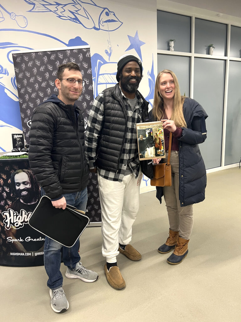 NFL star Ricky Williams at Diem Cannabis Dispensary